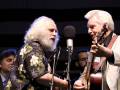 David Grisman & Del McCoury at Bloomin' Bluegrass Festival 2016. Photo by Nathaniel Dalzell.