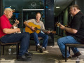 Jamming at Bluegrass Heritage Festival 2019.  Photo by Nate Dalzell.