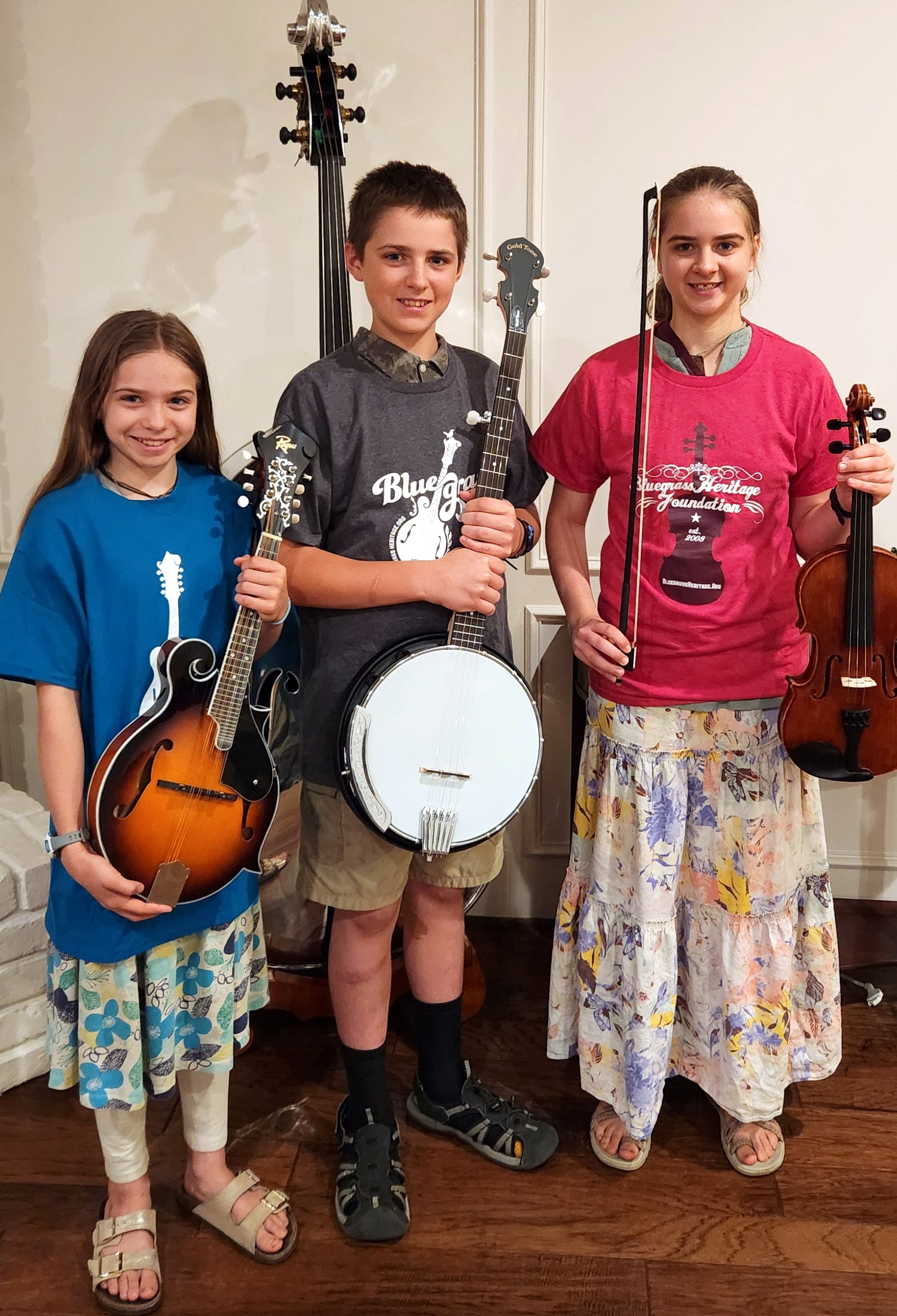 Maria, Joseph, and Lucy - another new family band! (Sept 2024)
