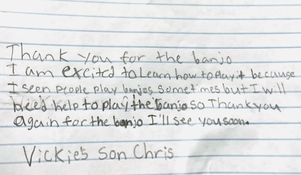 Thanks from Chris T (2024)