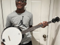 Chris T, a banjo and a scholarship! (Jan 2024)
