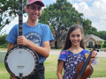 Lucius and Charlotte - starting a new family band! (July 2024)