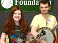 2015 Acoustic Music Camp scholarship recipients Rebecca & Matt Laird