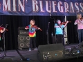 The Twinkle Fiddle Girls at Bloomin' 2018 (photo by Perry Callahan)