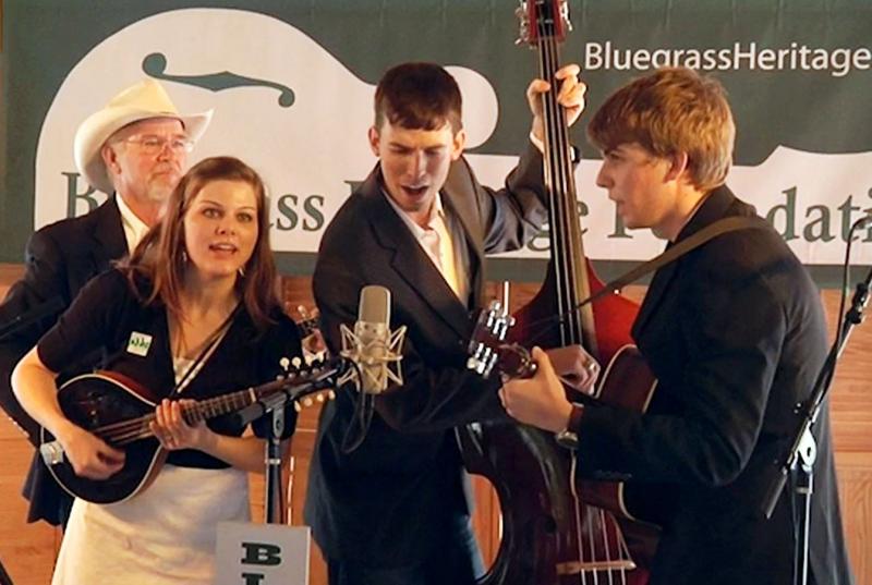 In Achordance, Winner of the 2014 Front Porch Showdown Bluegrass Band Contest. Photo courtesy David Seay.