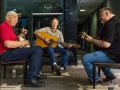 Jamming at Bluegrass Heritage Festival 2019.  Photo by Nate Dalzell.