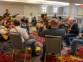 Jamming with Tenn BGrass Band at BHFest 2022 (by Nate Dalzell)