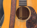 Lester Flatt’s 1942 Martin D-18 at Bluegrass Heritage Festival 2023 (by Nate Dalzell)
