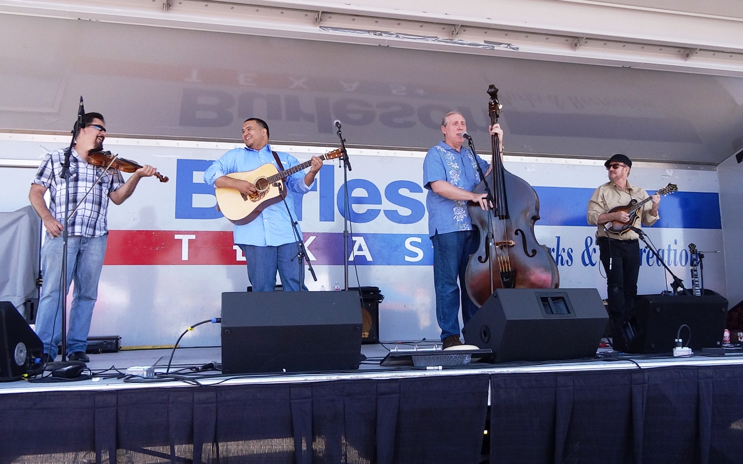 The Downtown String Band at Bluegrass in Burleson 10-8-2016. Photo by Julie Tompkins.