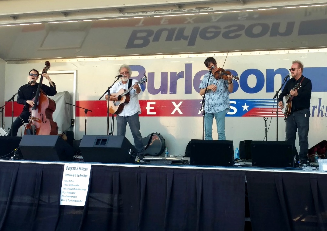 Sgt Pepper's Lonely Bluegrass Band in Burleson 10-14-2017. Photo by Julie Tompkins