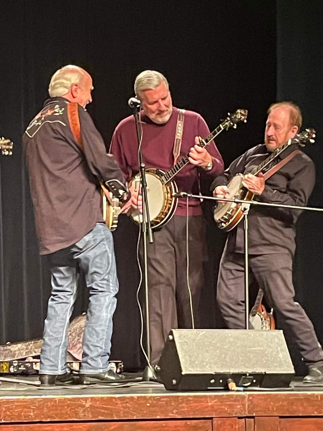 Greg Cahill, Alan Tompkins, and Gerald Jones in McKinney 11-9-2024 (by Braeden Paul)