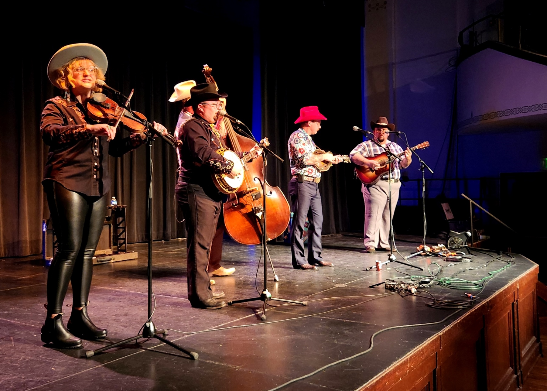 Po Ramblin Boys in McKinney Texas 11-11-2023 (by Alan Tompkins)