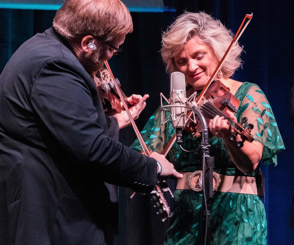 Rhonda Vincent & the Rage at Farmers Branch Bluegrass Festival 2025 (by Nate Dalzell)