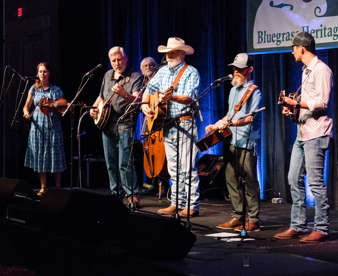 Bobby Giles & Texas Gales at Farmers Branch Bluegrass Festival 2025 (by Nate Dalzell)