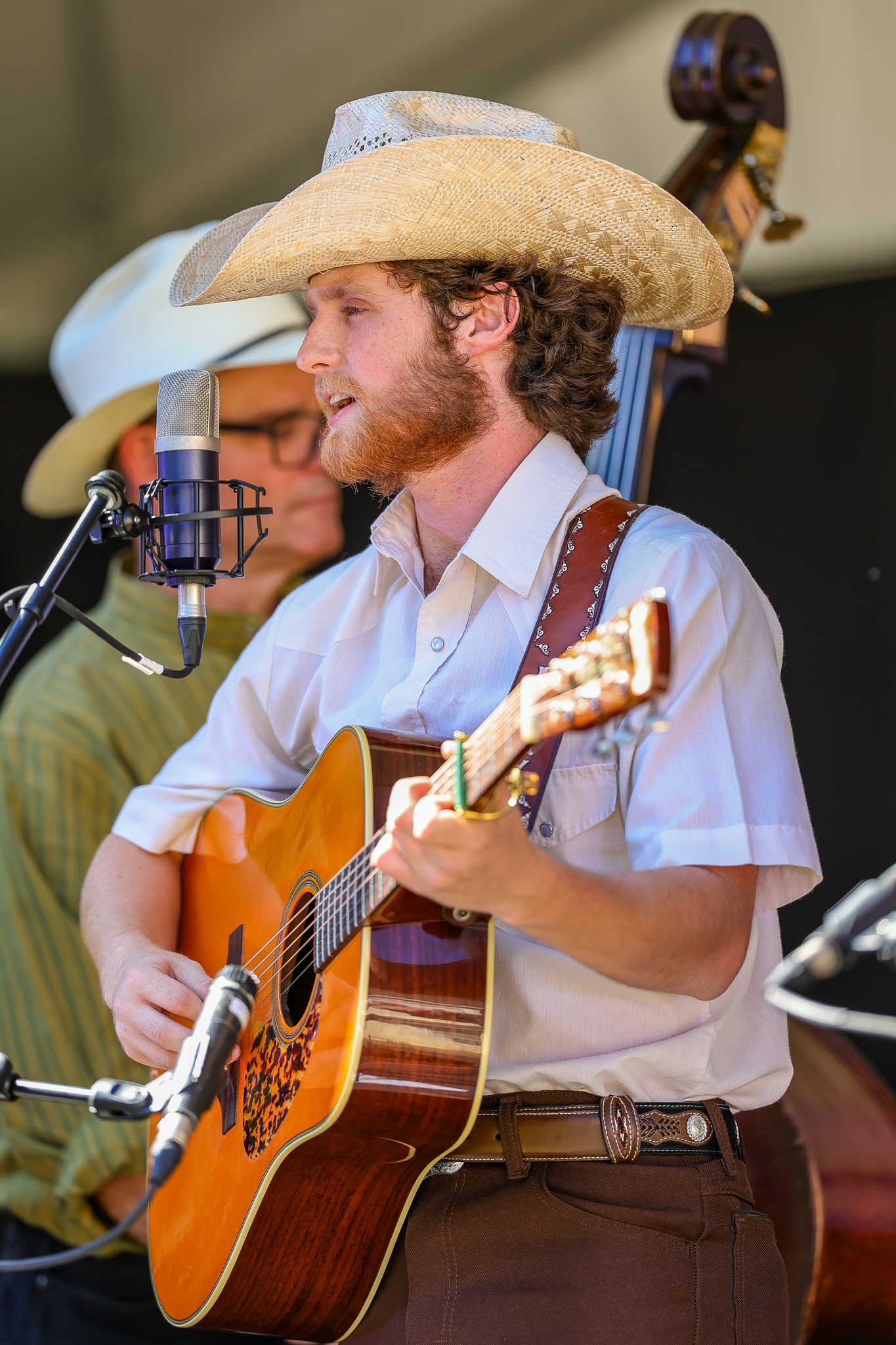 Riley Gilbreath & Lone Star Blue at Bloomin Bluegrass 2024 (by Randy Watkins)