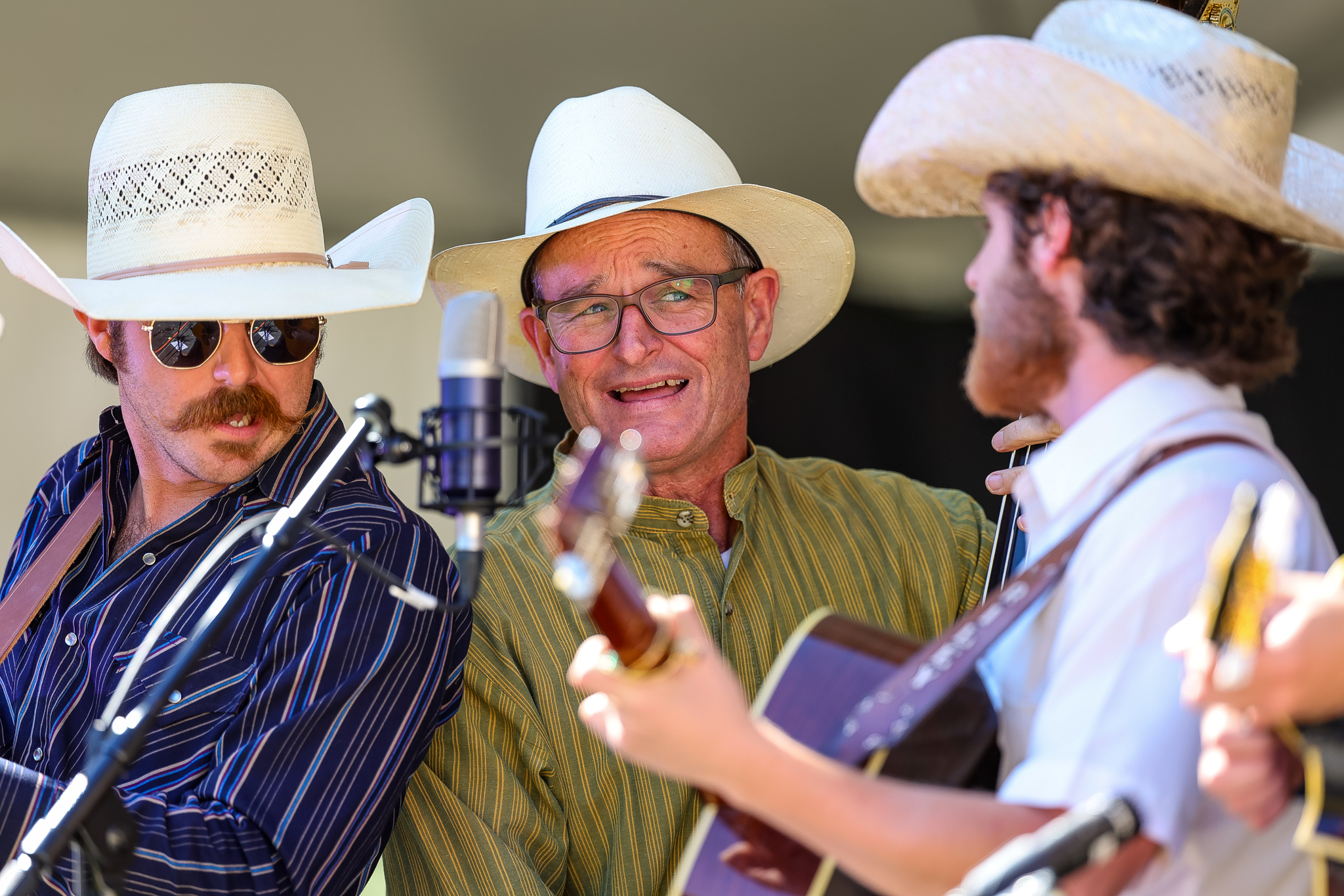 Riley Gilbreath & Lone Star Blue at Bloomin Bluegrass 2024 (by Randy Watkins)