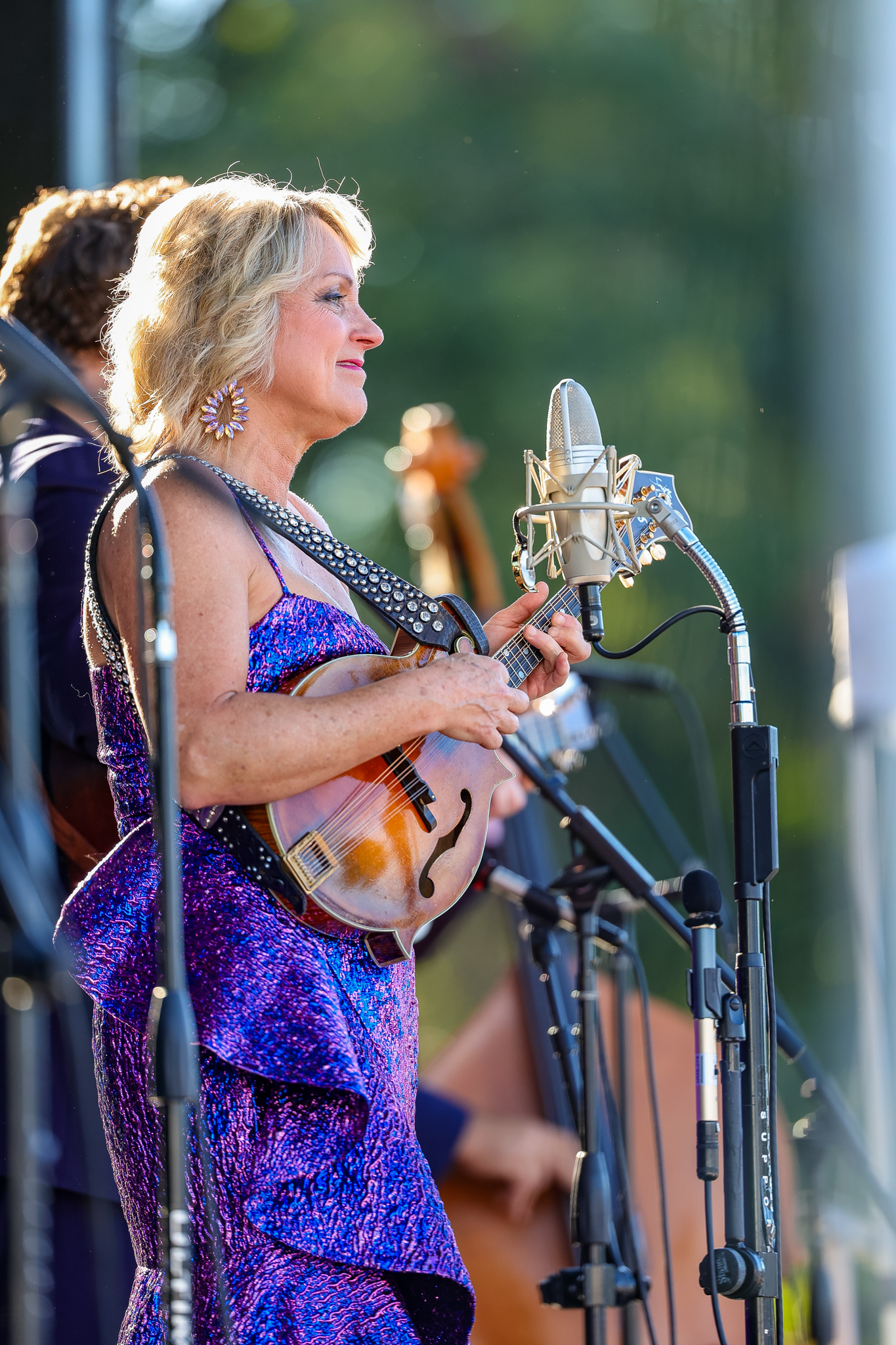 Rhonda Vincent at Bloomin Bluegrass 2024 (by Randy Watkins)