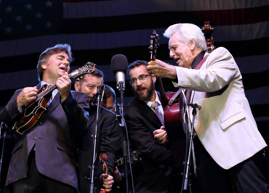 Del McCoury Band at Bloomin' Bluegrass Festival 2016. Photo by Nathaniel Dalzell.