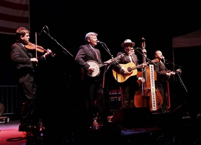 Gibson Brothers at Bloomin' Bluegrass Festival 2016. Photo by Bob Compere.