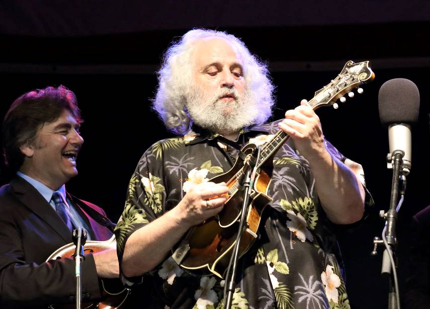 David Grisman at Bloomin' Bluegrass Festival 2016. Photo by Nathaniel Dalzell.