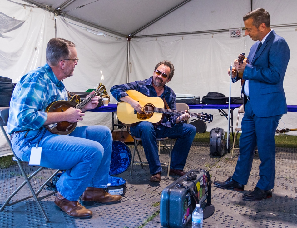 Backstage at Bloomin' 2021 (Nate Dalzell)