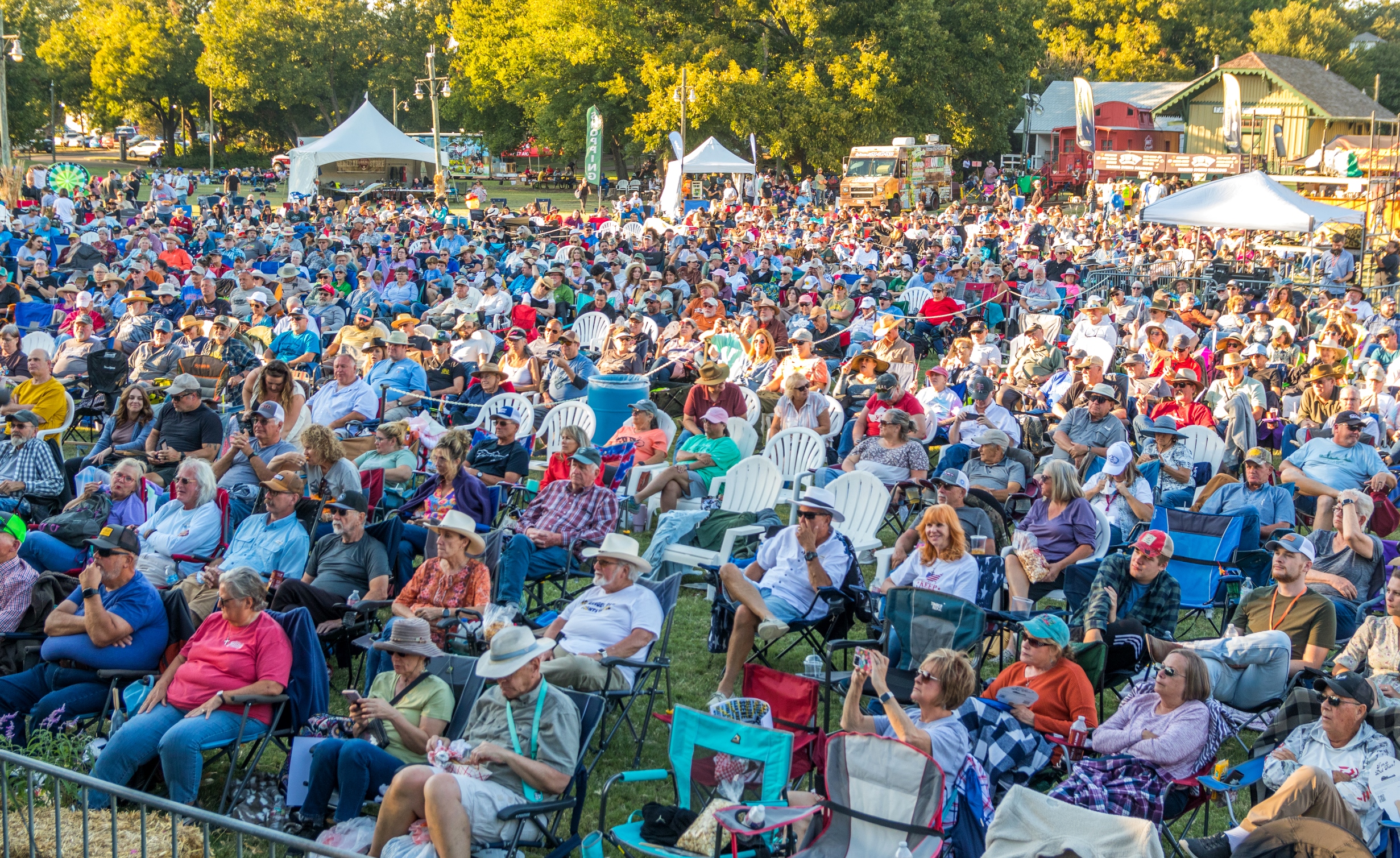 All yall at Bloomin Bluegrass 2024 (by Nate Dalzell)