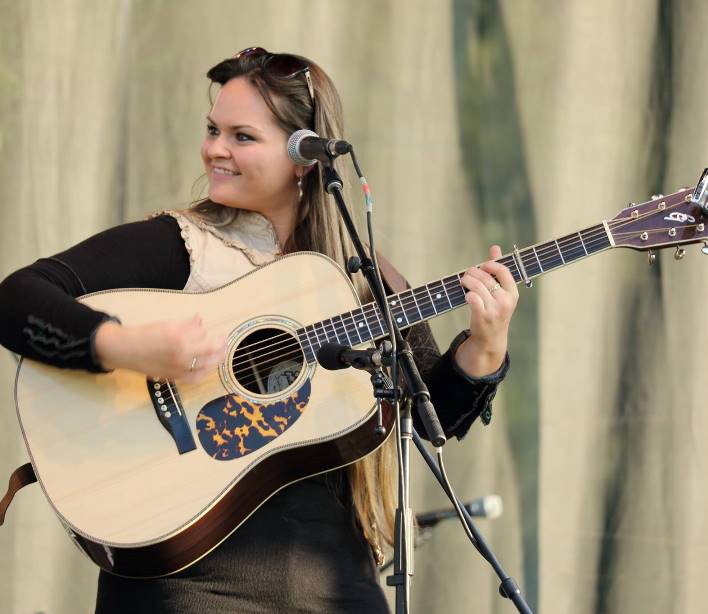 Jocelyn Gold at Bloomin' Bluegrass Festival 2016. Photo by Nathaniel Dalzell.