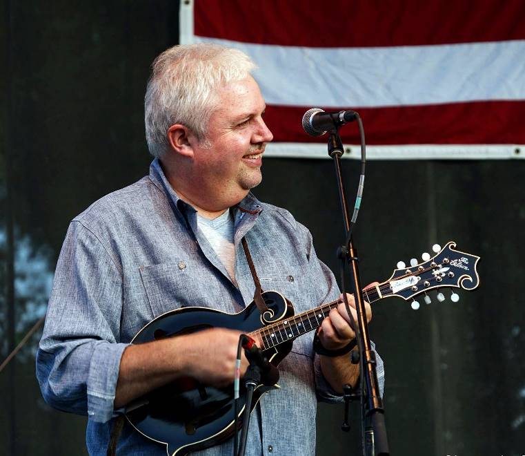 Ron Inscore at Bloomin' Bluegrass Festival 2016. Photo by Bob Compere.