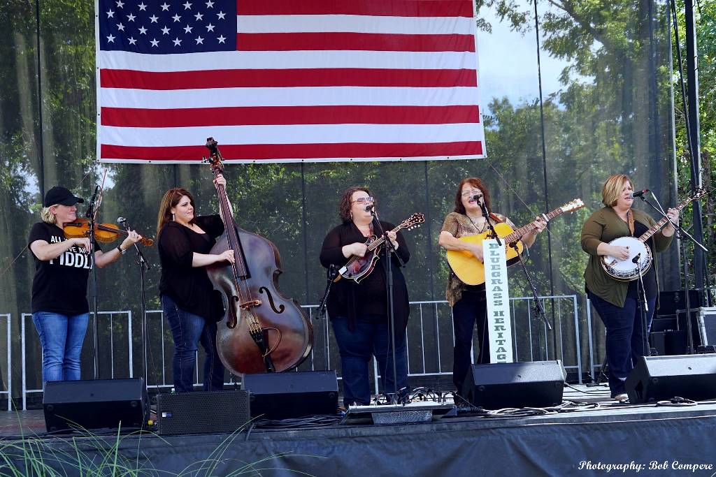 Sister Sadie at Bloomin' Bluegrass Festival 2016. Photo by Bob Compere.