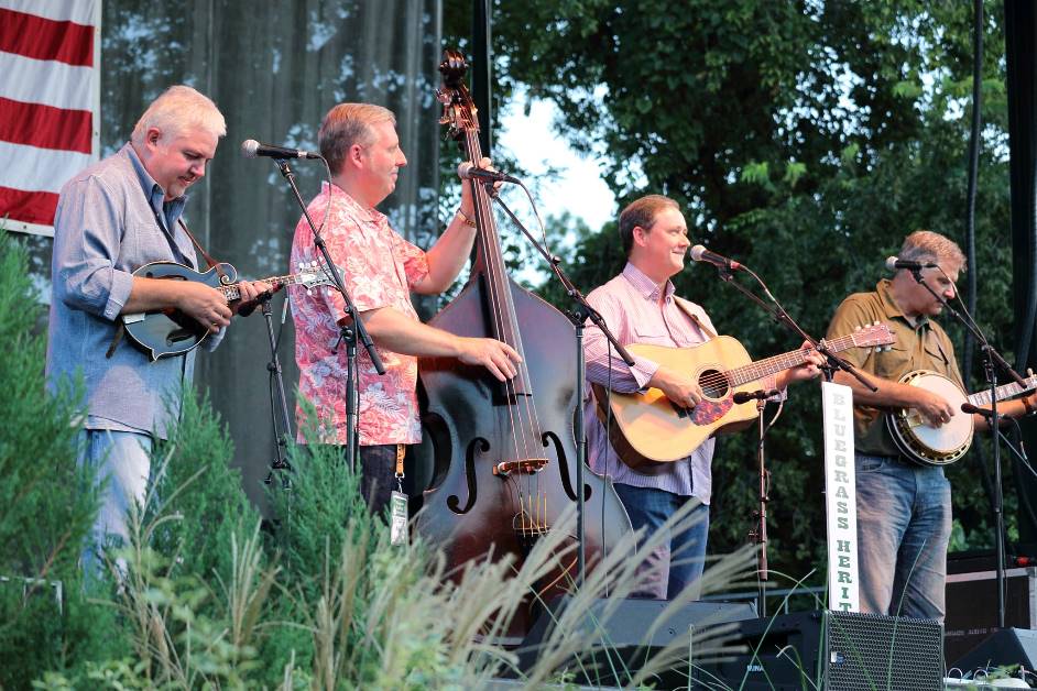 Texas & Tennessee at Bloomin' Bluegrass Festival 2016. Photo by Nathaniel Dalzell.