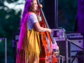Vickie Vaughn at Bloomin Bluegrass 2024 (by Randy Watkins)