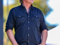 Ronnie Bowman at Bloomin Bluegrass 2024 (by Randy Watkins)