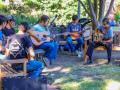 Jamming at Bloomin Bluegrass 2024 (by Randy Watkins)