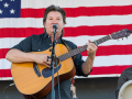 Ronnie Bowman at Bloomin Bluegrass 2024 (by Nate Dalzell)