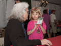 Jessica Tompkins & Ricky Skaggs at Bloomin' Bluegrass 2017. Photo by Perry Callahan