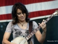 Kristen Scott Benson with the Grascals at Bloomin' Bluegrass Festival 2015. Photo by Bob Compere