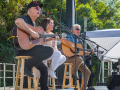 Carl Jackson, Val Storey & Jerry-Salley at Bloomin\' 2022 (Nate Dalzell)