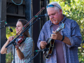 Hailey Darwin and Ron Inscore at Bloomin Bluegrass 2024 (by Nate Dalzell)