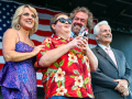 Michael Cleveland Bluegrass Star Award Presentation at Bloomin Bluegrass 2024 (by Randy Watkins)