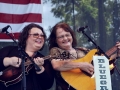 Tina & Dale Ann at Bloomin' Bluegrass Festival 2016. Photo by Bob Compere.