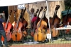 Wally Kay's Bass Place at Bloomin' Bluegrass 2010.  Photo courtesy of Bob Compere.