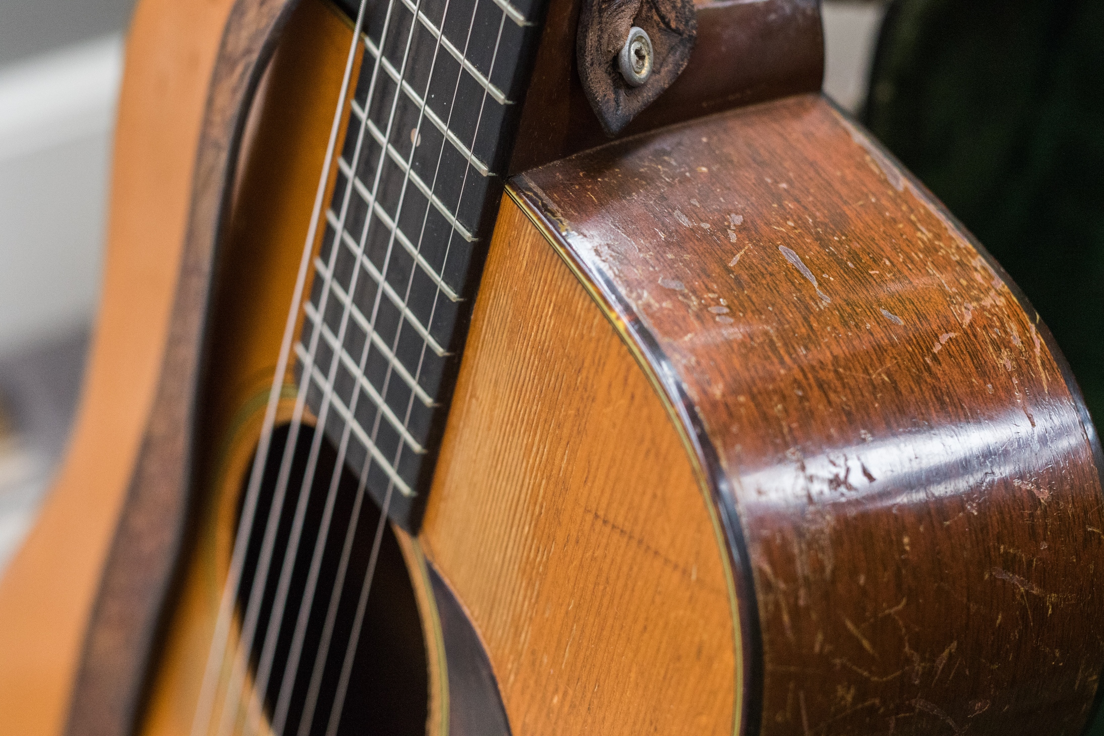 Lester Flatt 1942 Martin D-18 #81197 shoulder ©Nate Dalzell