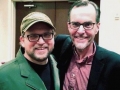 Backstage with Ron Block and Adam Steffey at Lone Star Fest 2015.
