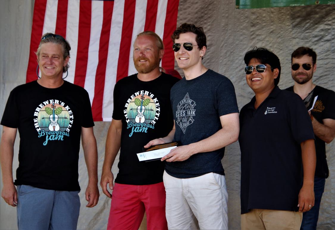 Mabe, Kennedy, & 2021 NC Banjo Champ Alex Edwards (c. G. N. Hancock)
