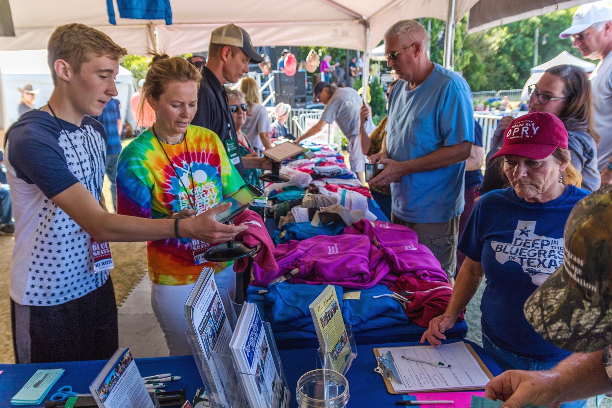 BHF Tent at Bloomin' 2019 (Nate Dalzell)
