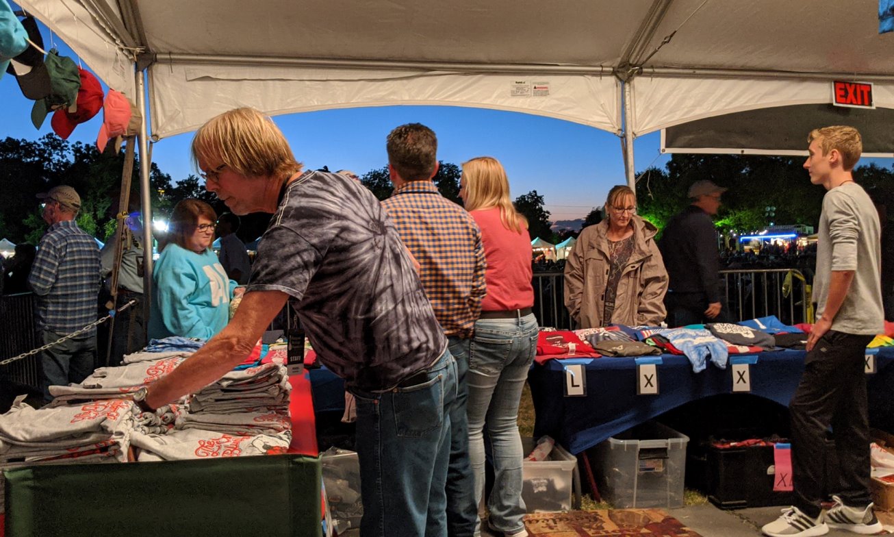 Volunteers, Bloomin' 2019 (By Jim Gerber)