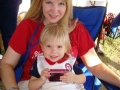 Julie & Jessica Tompkins at Farmers Branch 2011