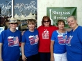 The Ladies of Bluegrass, Theresa Duffee, Julie Tompkins, Susie Seace, Pam Gates, and Neva Warnock at Wylie July 2016