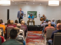 2025 Texas Banjo Championship contestant Kalip Cole in competition (by Nate Dalzell)