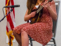 Emily Voeller Mandolin 3rd Place 2022.  Photo by Nate Dalzell.